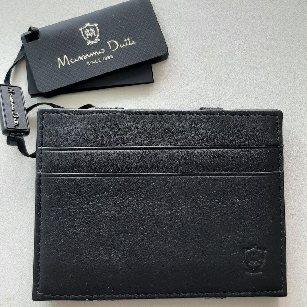 MASSIMO DUTTI Magic Wallet - Black